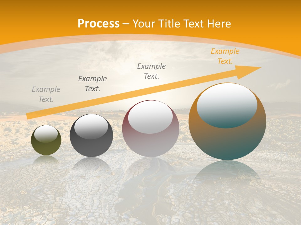 Arid Environment Barren PowerPoint Template