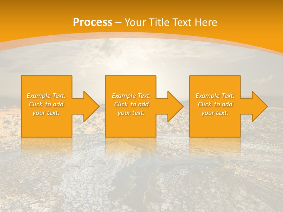 Arid Environment Barren PowerPoint Template