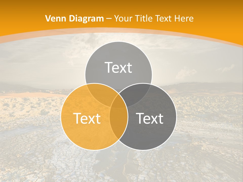 Arid Environment Barren PowerPoint Template