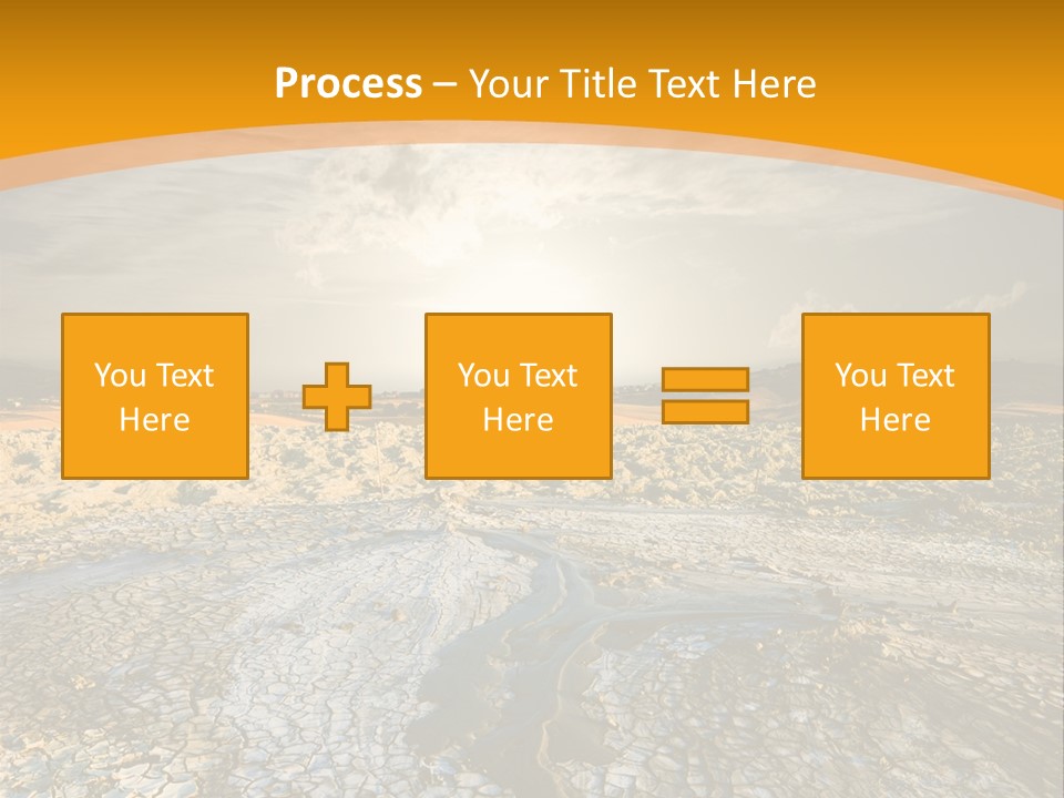 Arid Environment Barren PowerPoint Template