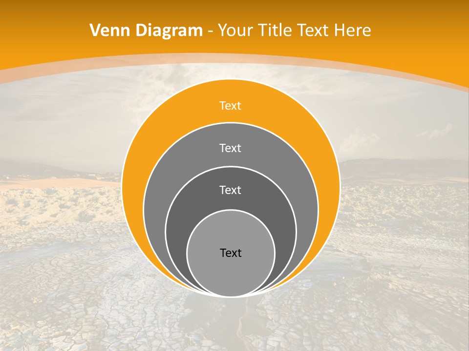 Arid Environment Barren PowerPoint Template