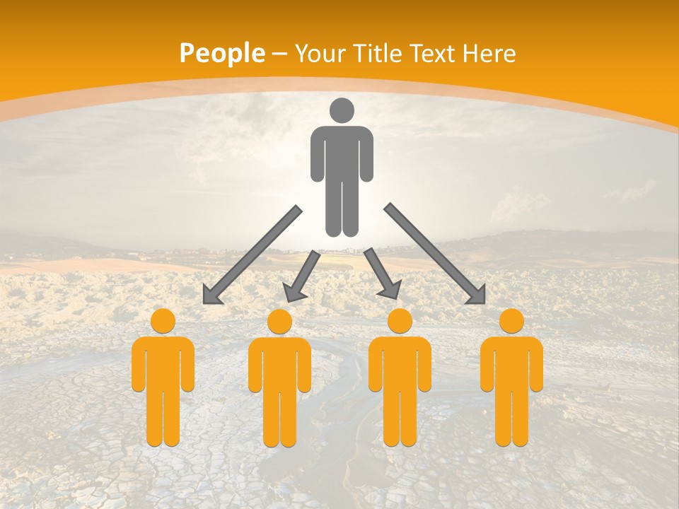 Arid Environment Barren PowerPoint Template