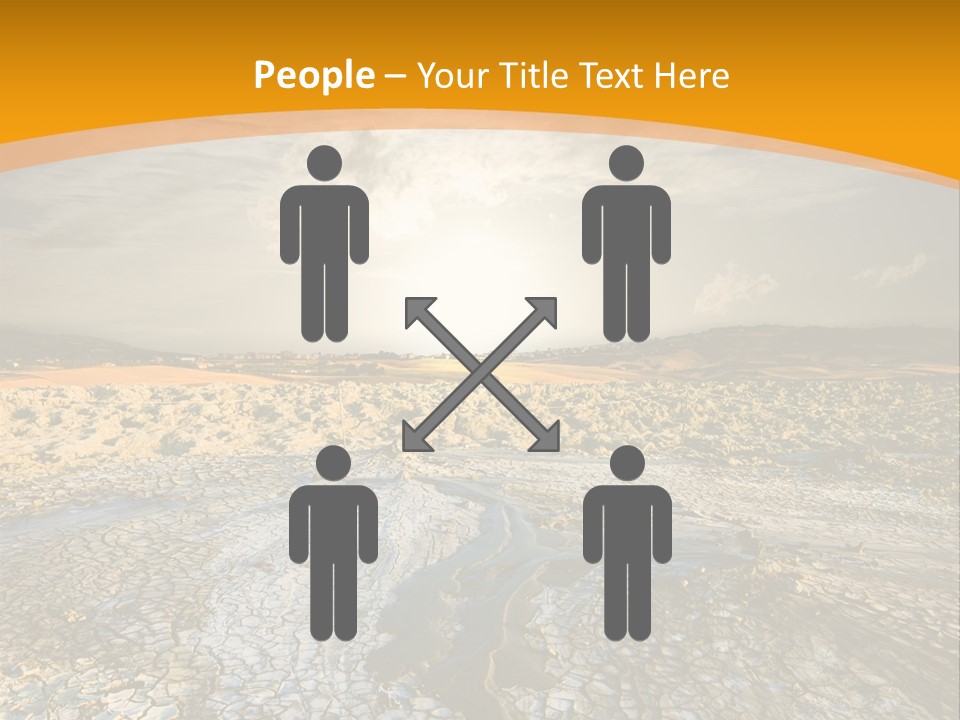 Arid Environment Barren PowerPoint Template