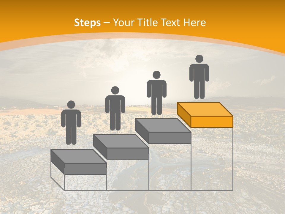 Arid Environment Barren PowerPoint Template