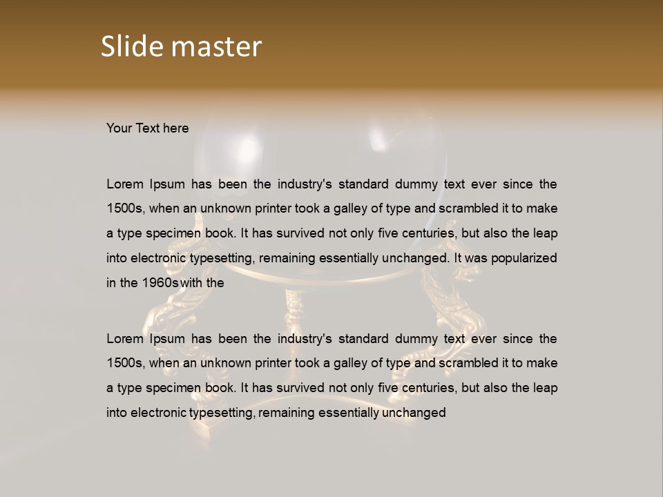 Witchcraft Psychic Paranormal PowerPoint Template