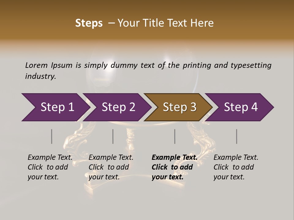 Witchcraft Psychic Paranormal PowerPoint Template