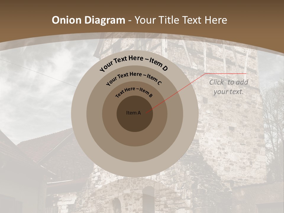 City Construction Tower PowerPoint Template