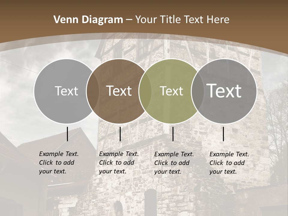 City Construction Tower PowerPoint Template