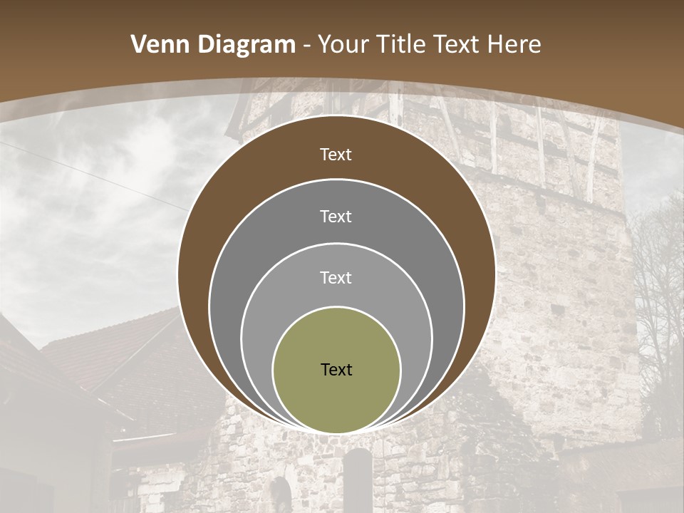 City Construction Tower PowerPoint Template