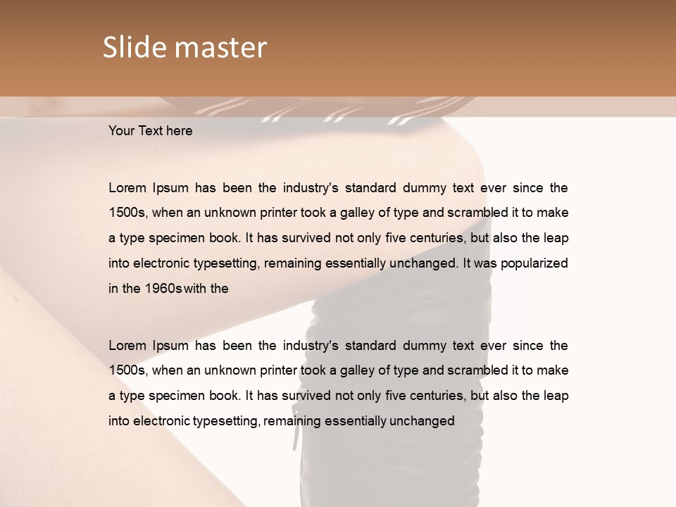 Background Container Glamour PowerPoint Template