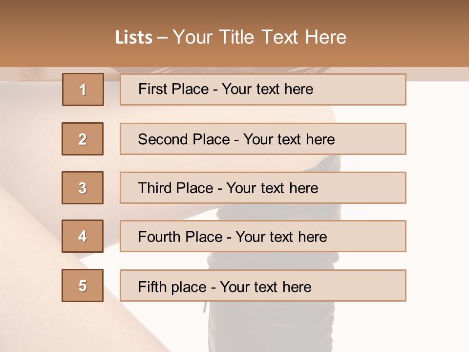 Background Container Glamour PowerPoint Template