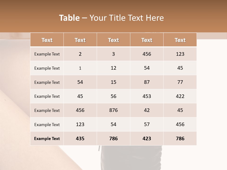 Background Container Glamour PowerPoint Template