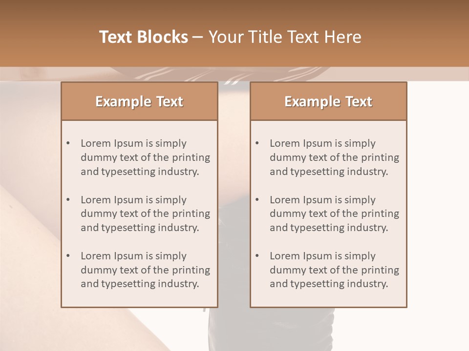 Background Container Glamour PowerPoint Template