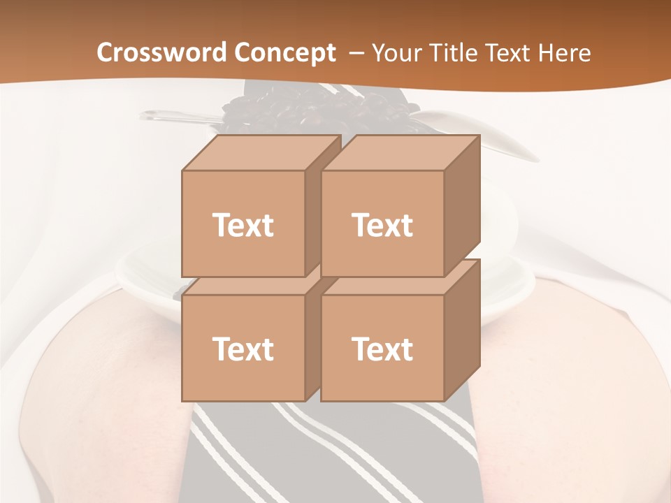 Break Dinner Hansom PowerPoint Template