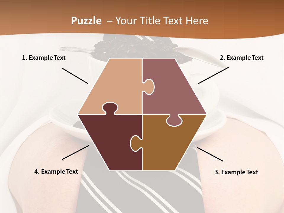 Break Dinner Hansom PowerPoint Template