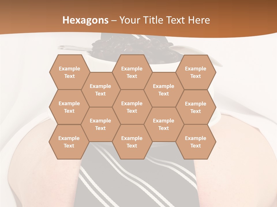 Break Dinner Hansom PowerPoint Template