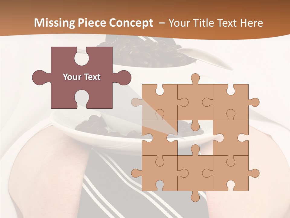 Break Dinner Hansom PowerPoint Template