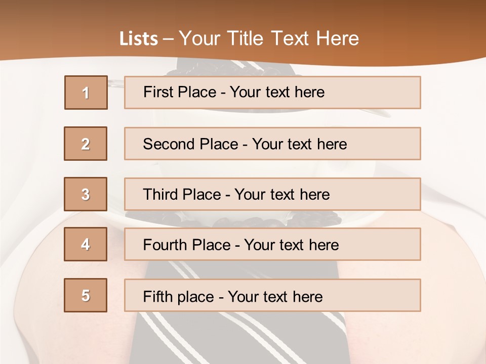 Break Dinner Hansom PowerPoint Template