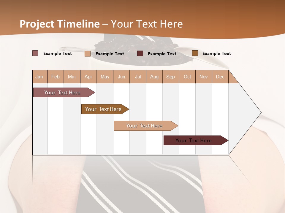 Break Dinner Hansom PowerPoint Template