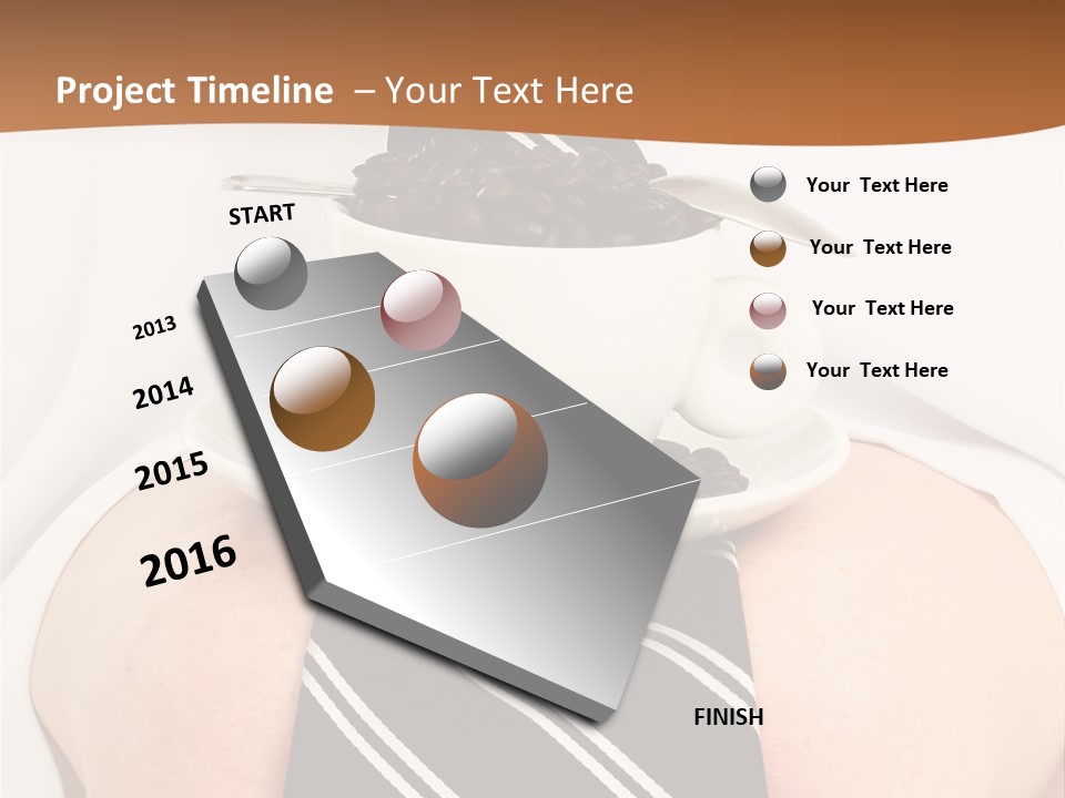 Break Dinner Hansom PowerPoint Template