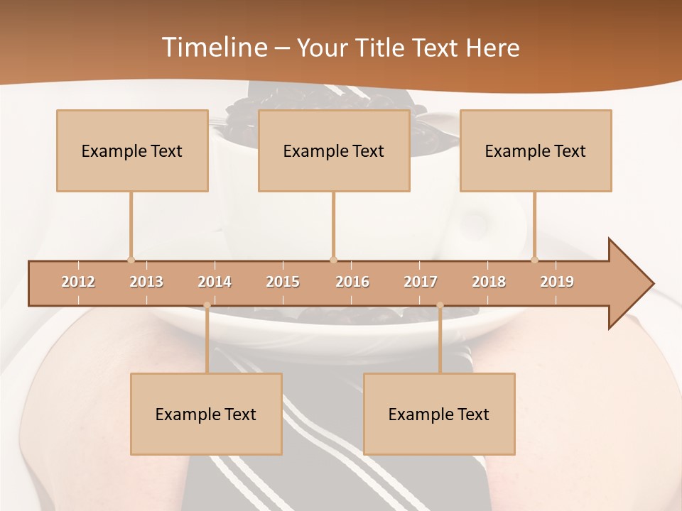 Break Dinner Hansom PowerPoint Template