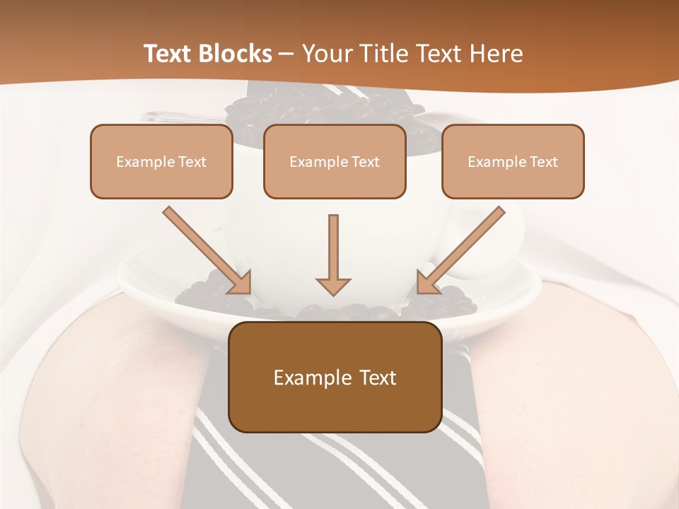 Break Dinner Hansom PowerPoint Template
