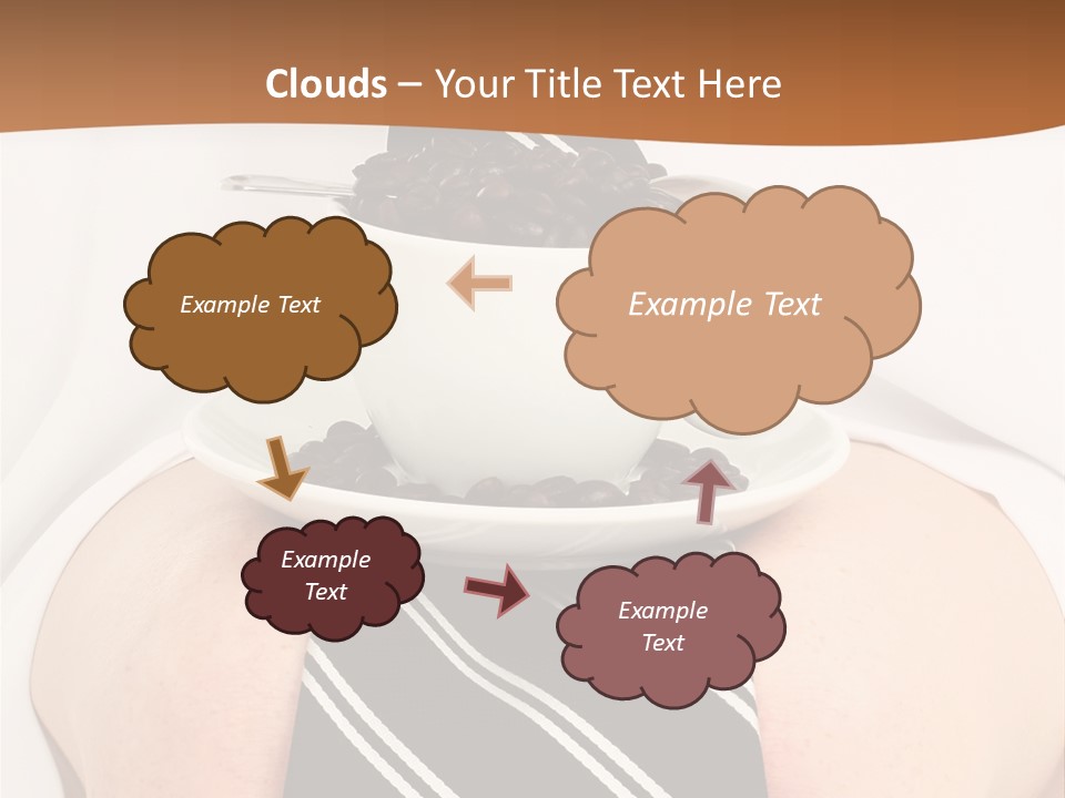 Break Dinner Hansom PowerPoint Template