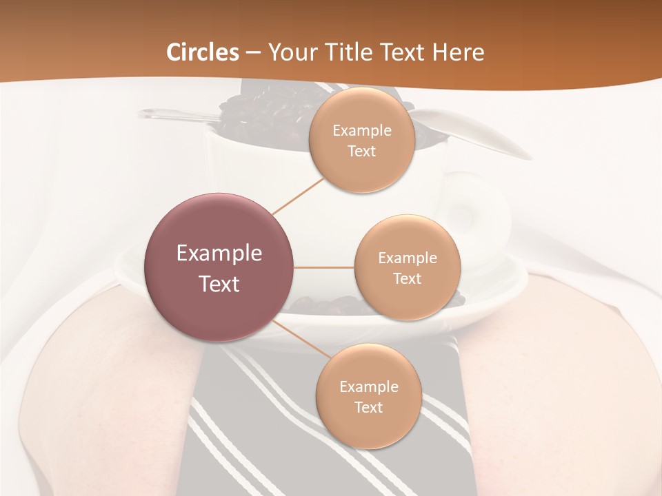 Break Dinner Hansom PowerPoint Template