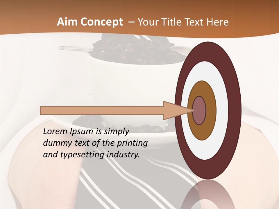 Break Dinner Hansom PowerPoint Template