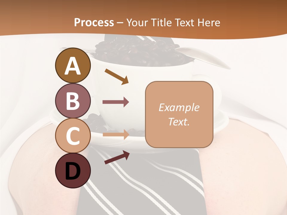 Break Dinner Hansom PowerPoint Template