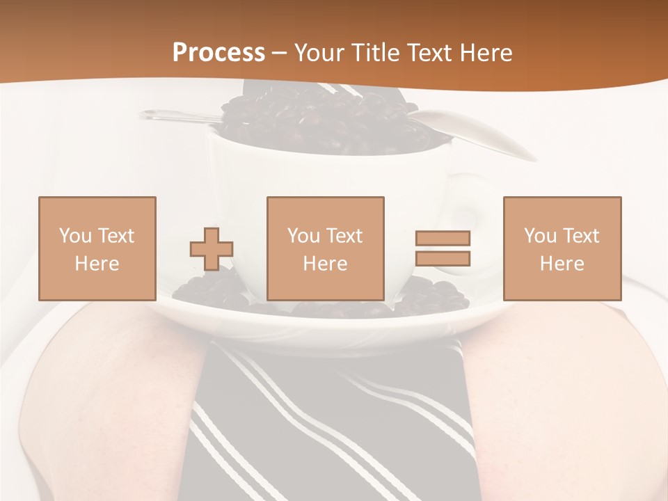Break Dinner Hansom PowerPoint Template