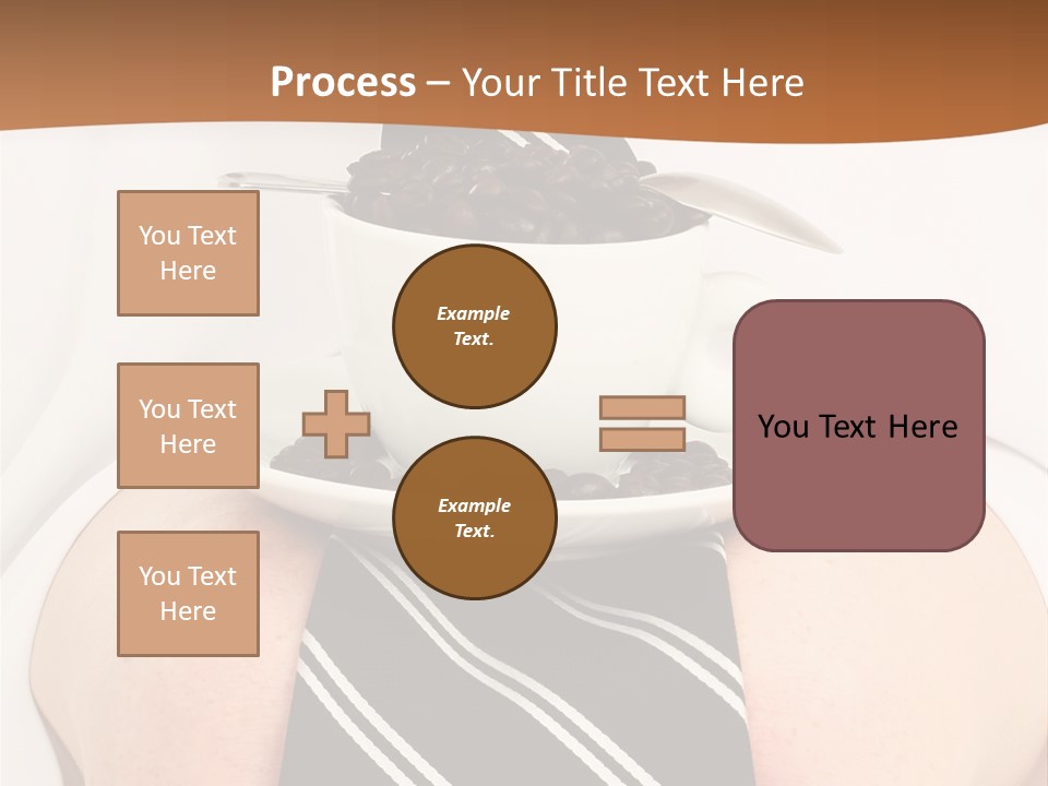 Break Dinner Hansom PowerPoint Template