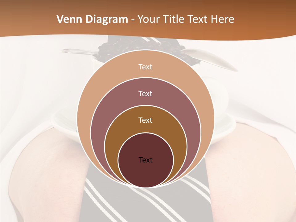 Break Dinner Hansom PowerPoint Template