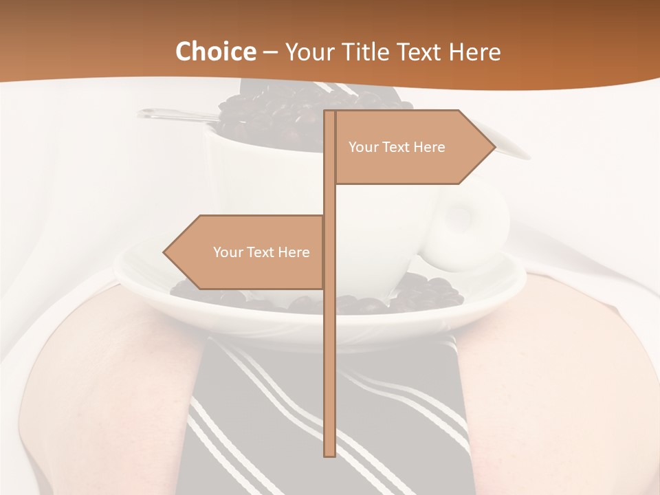 Break Dinner Hansom PowerPoint Template