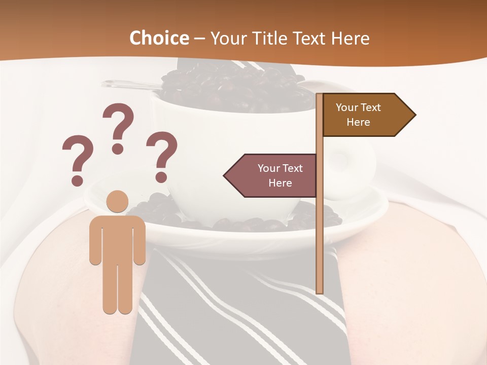 Break Dinner Hansom PowerPoint Template