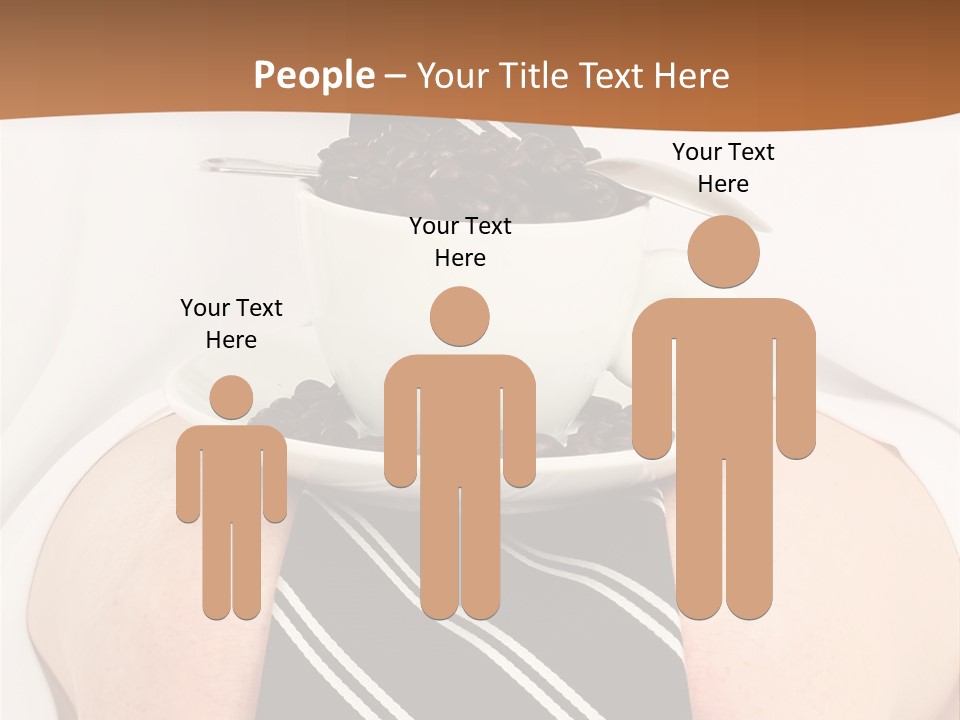 Break Dinner Hansom PowerPoint Template