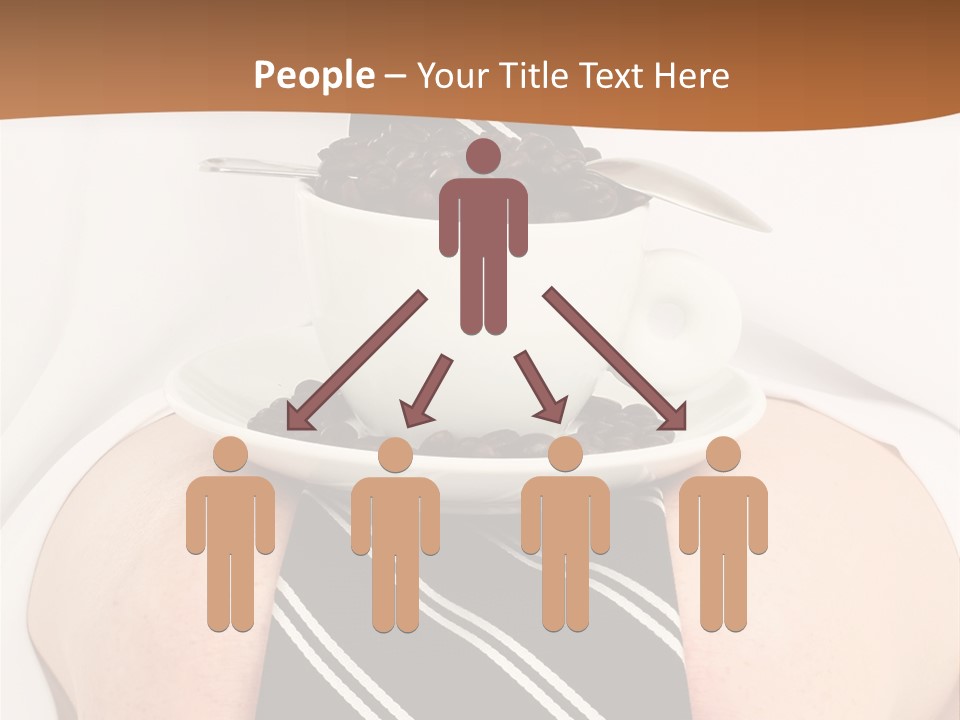 Break Dinner Hansom PowerPoint Template