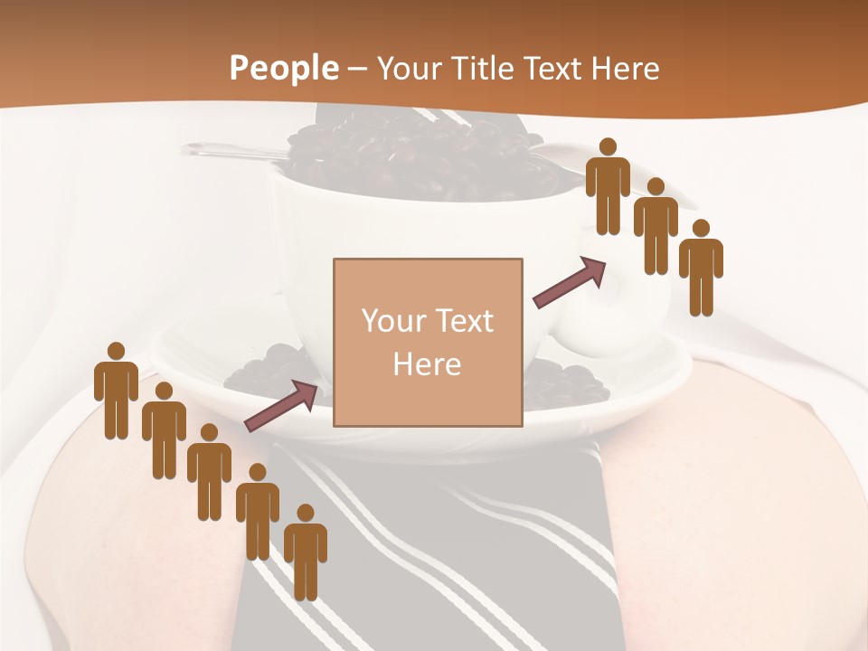 Break Dinner Hansom PowerPoint Template