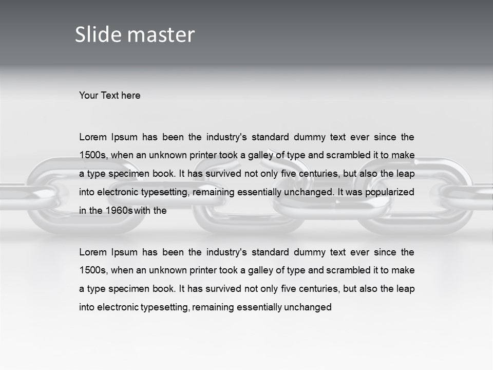 Shackle Prisoner Separation PowerPoint Template