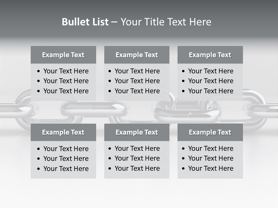 Shackle Prisoner Separation PowerPoint Template