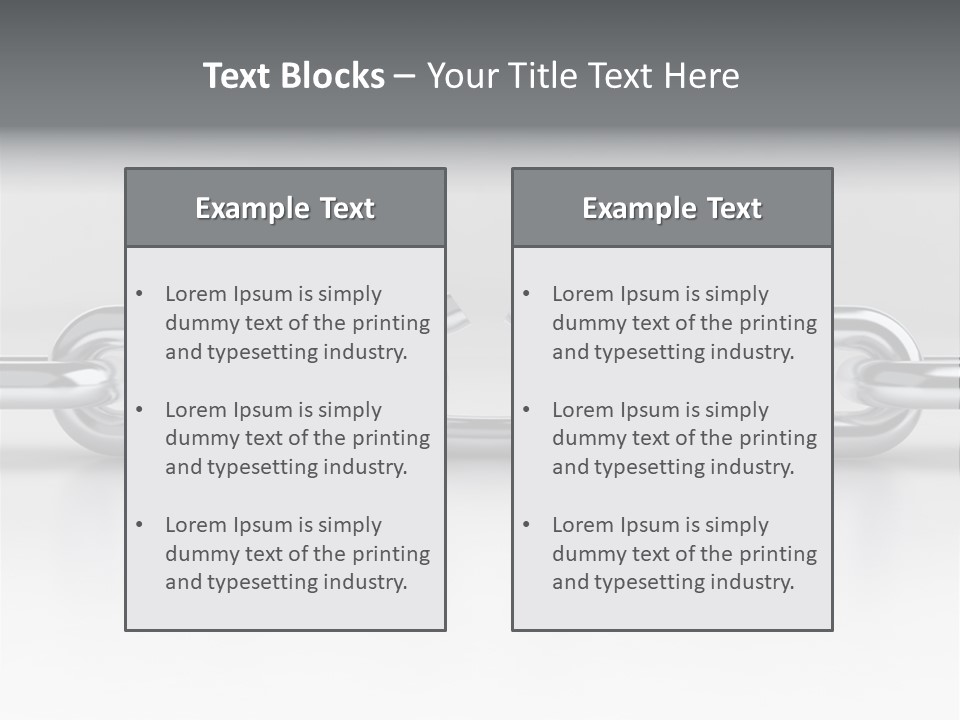 Shackle Prisoner Separation PowerPoint Template
