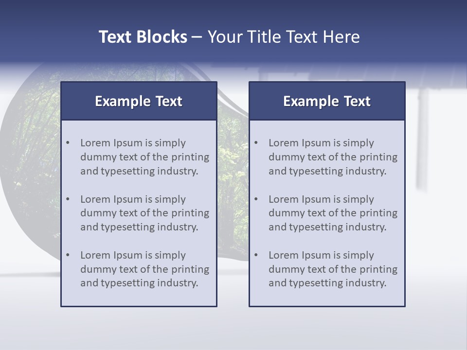 Green Photovoltaic Bulb PowerPoint Template
