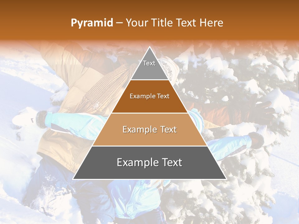 Snowy Sport Hugging PowerPoint Template