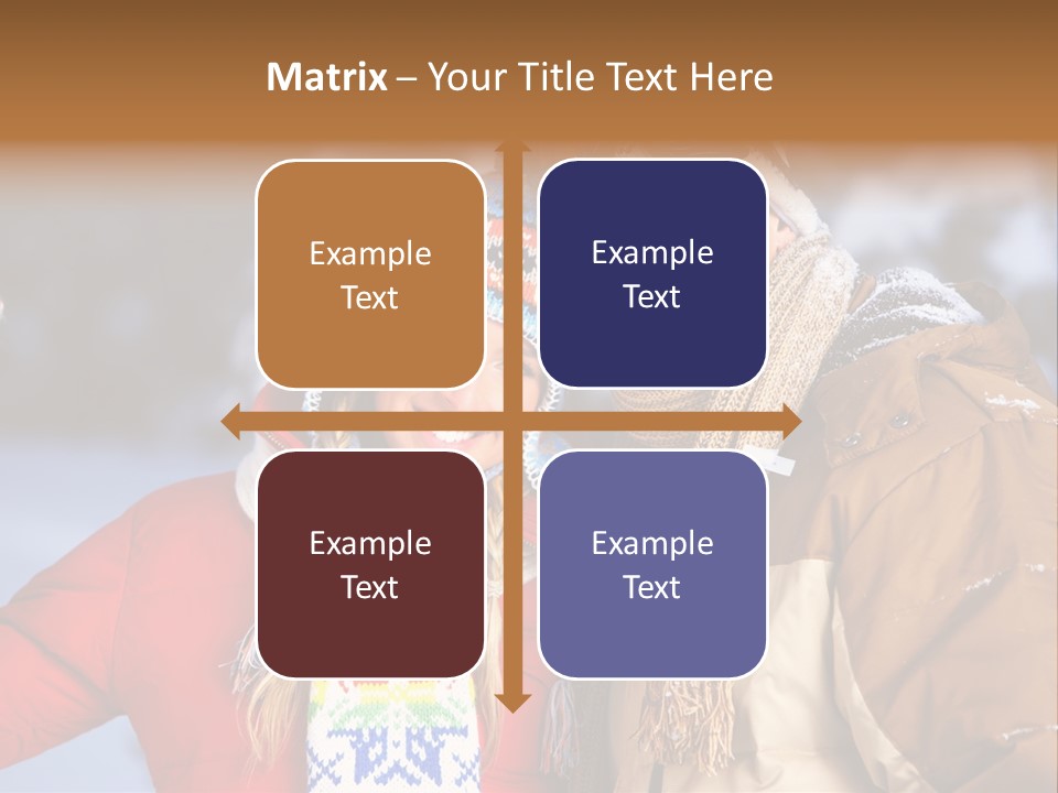 Wintery Winter Weekend PowerPoint Template