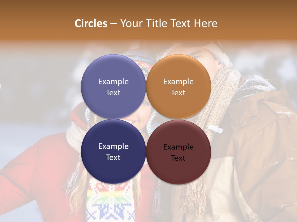 Wintery Winter Weekend PowerPoint Template