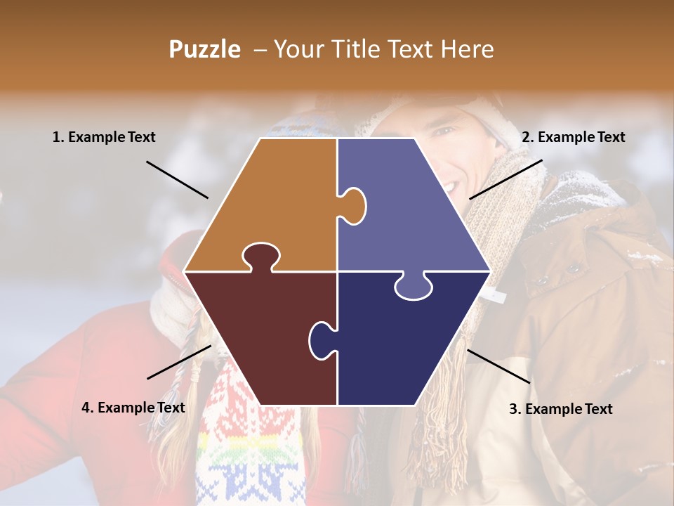 Wintery Winter Weekend PowerPoint Template