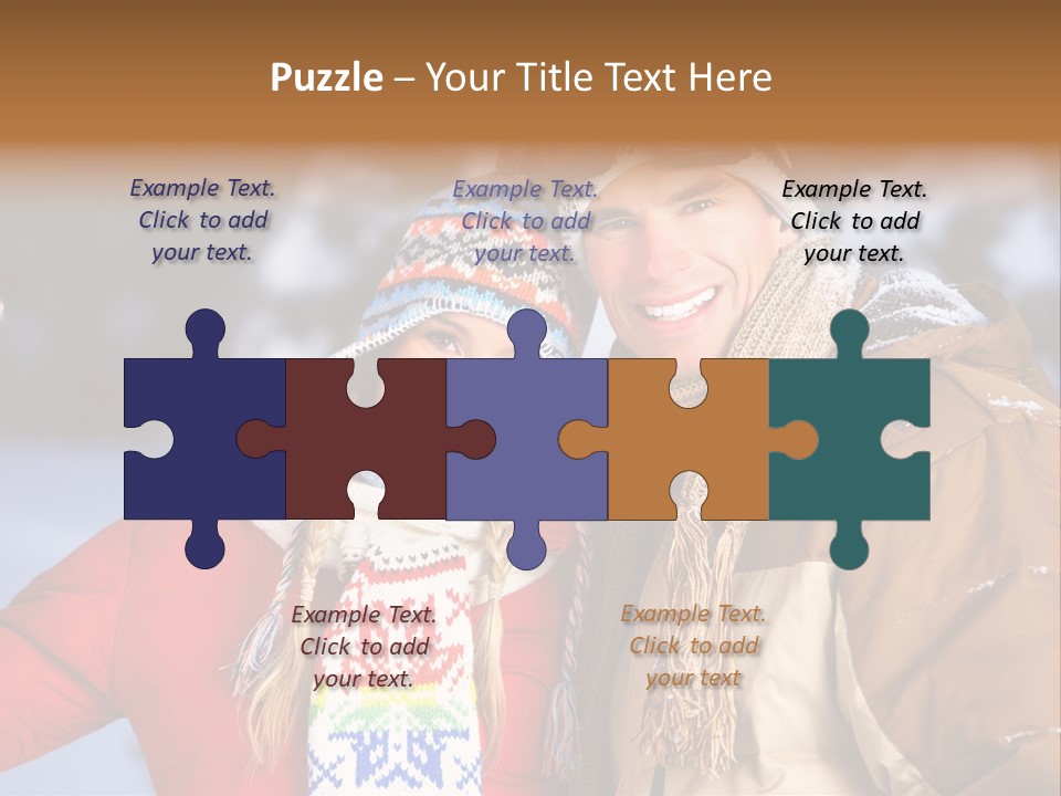 Wintery Winter Weekend PowerPoint Template