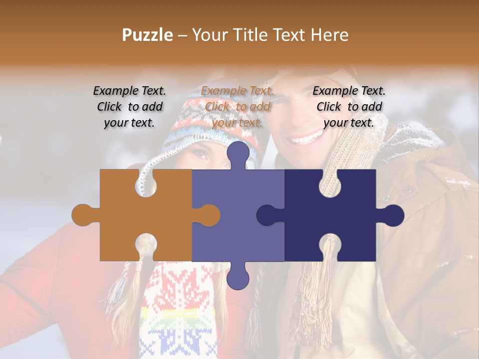 Wintery Winter Weekend PowerPoint Template