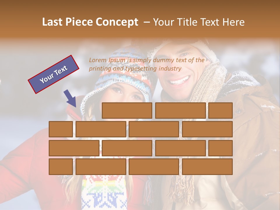 Wintery Winter Weekend PowerPoint Template