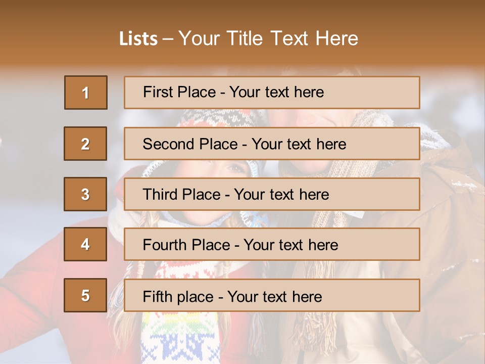 Wintery Winter Weekend PowerPoint Template